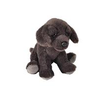 Wild Republic Pocketkins Eco Labrador Chocolat, Animal en Peluche, 12 cm, Jouet en Peluche, Fabriqué à partir de Matériaux Recyclés, Écologique