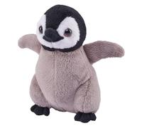 Wild Republic Pocketkins Eco Pingouin Facétieux, Animal en Peluche, 12 cm, Jouet en Peluche, Fabriqué à partir de Matériaux Recyclés, Écologique, Manchot