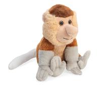 Wild Republic Pocketkins Eco Proboscis Monkey, Peluche, 13 cm, Jouet en Peluche, Rembourrage à partir de Bouteilles d’Eau recyclées