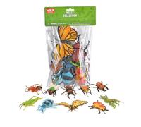 Wild Republic Polybag Insecte, Lot de Figurines, dix Espèces Vivant dans la Insecte, Cadeau pour Enfants, Super pour Le Jeu Interactif