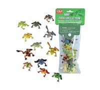 Wild Republic Polybag Mini Grenouille, Lot de Figurines, Douze Espèces Vivant dans la Grenouille, Cadeau pour Enfants, Super pour Le Jeu Interactif