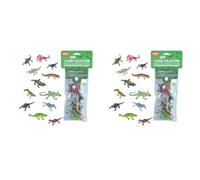 WILD REPUBLIC Polybag Mini Lézard, Lot de Figurines, Douze Espèces Vivant dans la Lézard, Cadeau pour Enfants, Super pour Le Jeu Interactif (Lot de 2)