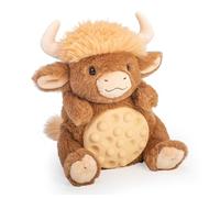 Wild Republic Poppykins-Mini Highland Cow, Stuffed Animal, 19 cm, Plush Toy, Fill is Spun Recycled Water Bottles