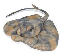 Wild Republic raie pastenague junior 38 cm gris peluche Marron G