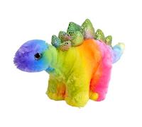 Wild Republic Rainbowkins Stégosaure, Peluche, 30 cm, Jouet en Peluche, Remplissage en Bouteilles d'eau Recyclées Filées