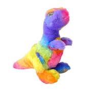 Wild Republic Rainbowkins T.Rex, Peluche, 30 cm, Jouet en Peluche, Remplissage en Bouteilles d'eau Recyclées Filées