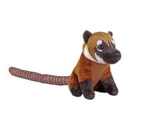 Wild Republic Rainforest Coati, Peluche, 15 cm, Jouet en Peluche, Remplissage en Bouteilles d'eau Recyclées Filées