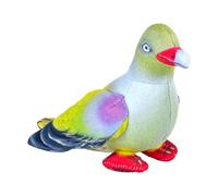 Wild Republic Rainforest Pigeon Vert Africain, Peluche, 11 cm, Rempli de Bouteilles d'eau recyclées