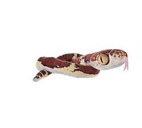Wild Republic Rainforest Snake Tête Émoussée, Peluche, 137 cm, Jouet en Peluche, Le Remplissage est en Bouteilles d'eau Recyclées Filées