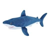 Wild Republic requin câlin junior 20 cm en peluche bleu/blanc Bleu G
