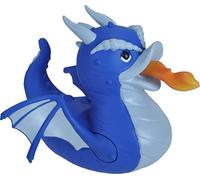 Wild Republic- Rubber Duck Dragon Bleu, 22845, Petit