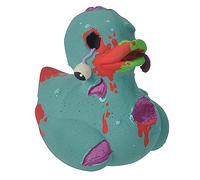 Wild Republic Rubber Duck Zombi, Canard en Caoutchouc, Jouet de Bain, Idée Cadeau pour Bébé, Canard en Plastique, Super Cadeau pour Les Enfants et Les Adultes, 10 cm, Jaune