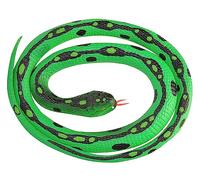 Wild Republic Rubber Snake Jardin Vert, Faux Serpent en Caoutchouc Jardin Vert, Jouet Serpent, Cadeau pour Garçon ou Fille, Faux Serpent Réaliste, Jouet Éducatif 117 cm