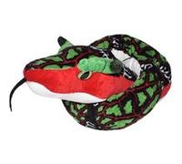 Wild Republic serpent en peluche junior 137 cm en peluche blanc/rouge Vert G