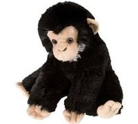 Wild Republic singe en peluche junior 20 cm en peluche noir/marron Marron