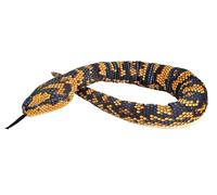 Wild Republic Snake Écailles de Python Tapis de Jungle, Peluche, 137 cm, Jouet en Peluche, Rembourrage en Bouteilles d'eau Recy s Filées