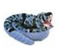 Wild Republic Snakesss peluche : serpent à sonnettes 135 cm bleu G