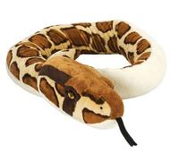 Serpent Python de Birmanie 135 cm - Wild Republic - Peluche Animal - Enfant - Marron - Multicolore