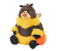 Wild Republic Snuggleluvs, Abeille, Peluche Lestée, 38 cm, Cadeau pour Enfants, Jouet en Peluche, Garnissage en Bouteilles d'eau Recy s Filées