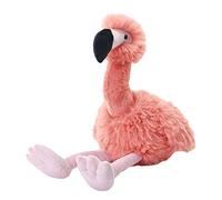 Wild Republic Snuggleluvs, Flamant Rose, Peluche Lestée, 38 cm, Cadeau pour Enfants, Jouet en Peluche, Garnissage en Bouteilles d'eau Recyclées Filées