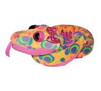 Wild Republic Sweet & Sassy Snake Sherbert, Peluche Sherbert, 137 cm, Idée Cadeau de Naissance, Peluche Écologique, Rembourrage Fabriqué à Partir de Bouteilles d’Eau Recyclées