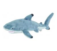Wild Republic requin-jouet junior 38 cm en peluche gris/noir/blanc Gris