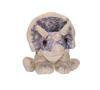 Wild Republic Tricératops, Cuddlekins Mini, Animal Rembourré, 20 cm, Jouet en Peluche, Cadeau pour Enfants, Le Remplissage est des Bouteilles d'eau Recyclées Filées