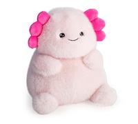 Wild Republic Tummykins Axolotl, Peluche, 20 cm, Jouet en Peluche, Rembourrage en Bouteilles d’Eau recyclées filées