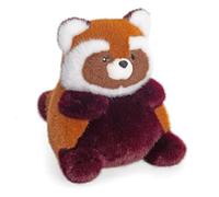 Wild Republic Tummykins Panda rouge, animal en peluche, 20,3 cm, jouet en peluche, remplissage avec bouteilles d'eau recyclées filées