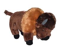 Wild Republic Wild Calls Bison, Cris Authentiques d’Animaux, Peluche Jouet, 20 cm, Cadeau de Naissance, Peluche Sonore, Rembourrage Fabriqué à Partir de Bouteilles d’Eau Recyclées