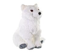 Wild Republic- Wild República CK Peluche Renard Arctique, 12228, Blanc, 30 cm