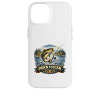 Wild River Bass Catch Pêche en Plein air Coque pour iPhone 14