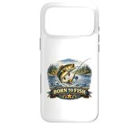 Wild River Bass Catch Pêche en Plein air Coque pour iPhone 17 Pro Max
