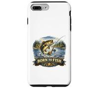 Wild River Bass Catch Pêche en Plein air Coque pour iPhone 7 Plus/8 Plus