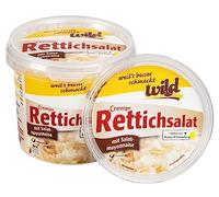 Wild - Salade de radis crémeuse avec mayonnaise à salade, tasse de 400 g, convient parfaitement aux grillés, rôtis, escalopes ou comme accompagnement au buffet
