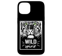 Wild Spirit Tiger Quotes Summer Illustration Graphic Design Coque pour iPhone 13