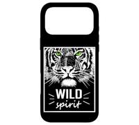 Wild Spirit Tiger Quotes Summer Illustration Graphic Design Coque pour iPhone 17 Pro Max