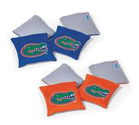Wild Sports NCAA Florida Gators 8pk Dual Sided Bean Bags, Team Color