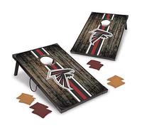 Wild Sports NFL Atlanta Falcons Ensemble de Cornhole Deluxe en MDF avec Coins et Tabliers, Couleur équipe 60 x 90 cm