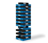 Wild Sports NFL Jeu de société d'adresse - 7,6 x 2,5 x 1,3 cm, Table Top Stackers Carolina Panthers, Team Color, 3" x 1" x .5"