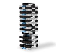 Wild Sports NFL Jeu de société d'adresse - 7,6 x 2,5 x 1,3 cm, Table Top Stackers Detroit Lions, Team Color, 3" x 1" x .5"