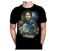 Wild Star Hearts WSH - Conjuring Universe - T-shirt classique pour fan de film d'horreur / T-shirt d'Halloween pour homme - T-shirt noir, Noir , 3XL