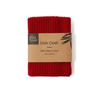 Wild & Stone | Chiffon de Nettoyage en Coton Biologique | Biodégradable et compostable (Baie)