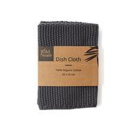 Wild & Stone | Chiffon de Nettoyage en Coton Biologique | Biodégradable et compostable (Gris Ardoise)