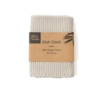 Wild & Stone | Chiffon de Nettoyage en Coton Biologique | Biodégradable et compostable (Sable De Plage)