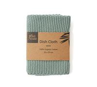 Wild & Stone Chiffon de Nettoyage en Coton Biologique, Teint Certifié Oeko-TEX Standard 100, 25 x 25 cm, Emballage Kraft Recyclable sans Plastique, Lavable en Machine