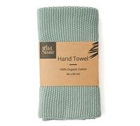 Wild & Stone Essuie-Mains en Coton Biologique, Serviette de Cuisine 40 x 60 cm, Teint Certifié Oeko-TEX Standard 100, Hautement Absorbant, Emballage Kraft sans Plastique
