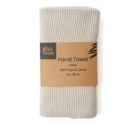 Wild & Stone | Essuie-Mains en Coton Biologique Serviette de Cuisine | Parfait pour Autour de la Maison | Essuie-Mains écologiques | Sable De Plage