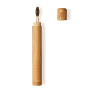Wild & Stone Étui de voyage en bambou naturel pour brosse à dents | Étui durable pour brosse à dents | Housse en bambou | Respectueux de l'environnement et biodégradable | Adulte