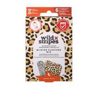WILD STRIPES Blister Plaster Mix Animal - Pansement Bulle Animaux | Pansements en forme d'animal - Imperméable et anti-frottement - Soulage la pression sur les ampoules - Pour talon et orteils